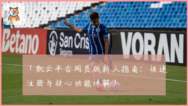 「凯云平台网页版新人指南：快速注册与核心功能详解」